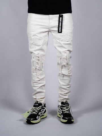 Clean White Denim