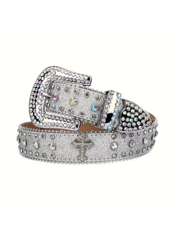 Silver Cross Belt