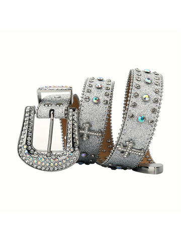 Silver Cross Belt