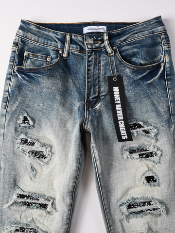 Washed Drill Denim