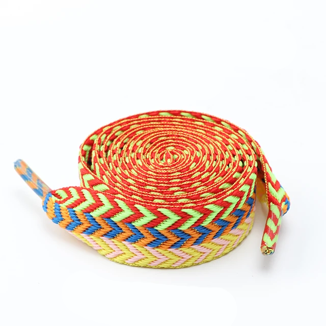 Lanvin Multi Zig-Zag Shoelaces