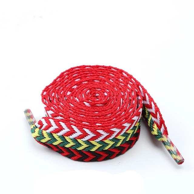 Lanvin Multi Zig-Zag Shoelaces